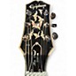 Used Epiphone Les Paul Custom Trans Black Solid Body Electric Guitar