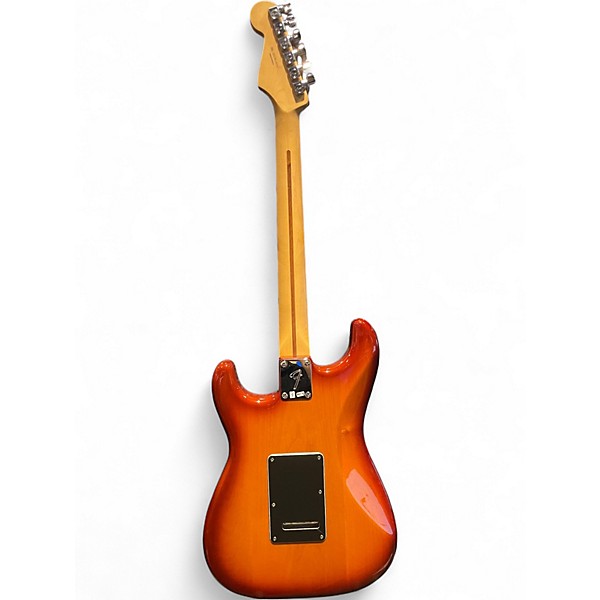 Used 2020 Fender Player Plus Stratocaster Honey Burst Solid Body Electric Guitar