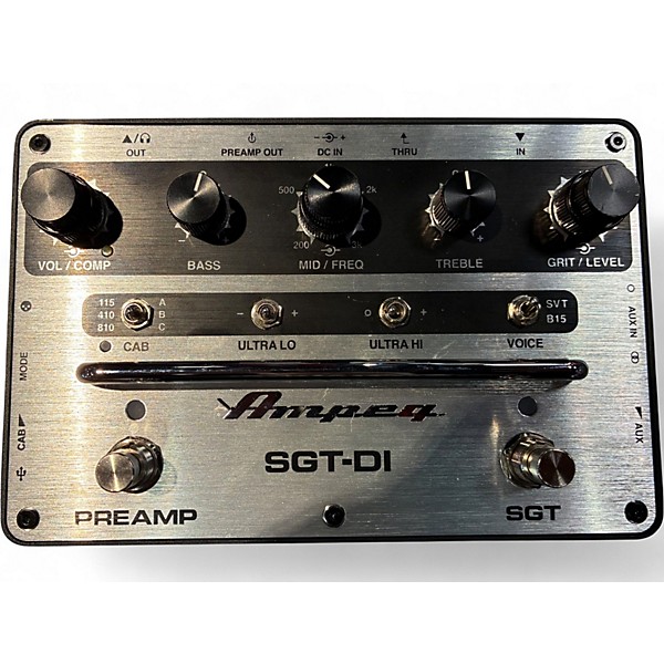 Used Ampeg SGTDI Bass Effect Pedal