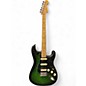 Used Fender stratocaster Emerald Green Solid Body Electric Guitar thumbnail