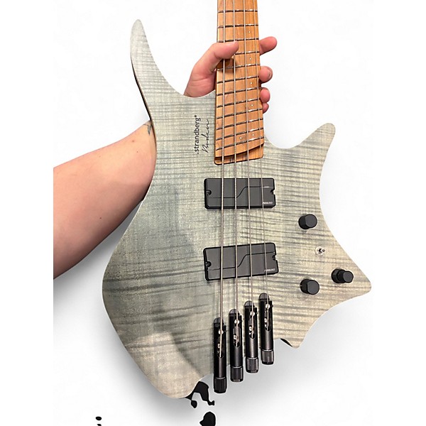 Used 2024 strandberg Boden Prog 4 Charcoal Electric Bass Guitar