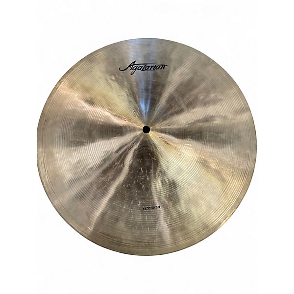Used Agazarian 16in CRASH Cymbal
