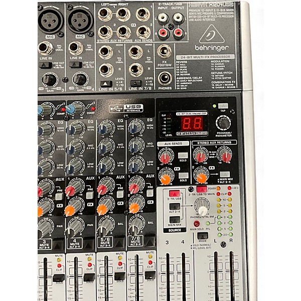 Used Behringer Xenyx X1204USB Unpowered Mixer