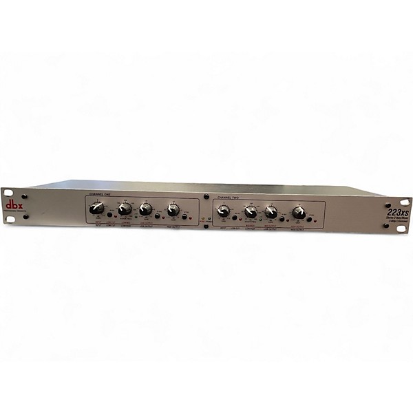 Used dbx 223XS Stereo 2-Way/Mono 3-Way Crossover