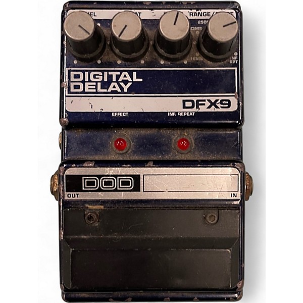 Used DOD DFX91 Digital Delay Effect Pedal