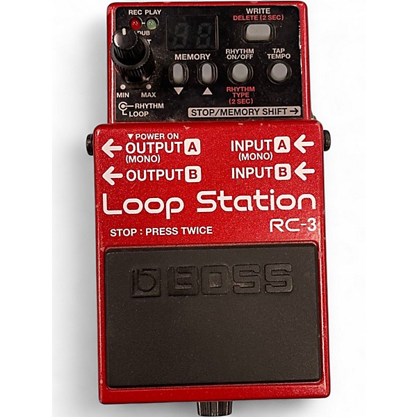 Used BOSS RC3 Loop Station Pedal