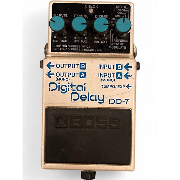 Used BOSS DD7 Digital Delay Effect Pedal
