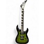 Used Jackson JS32 Dinky Trans Green Burst Solid Body Electric Guitar thumbnail