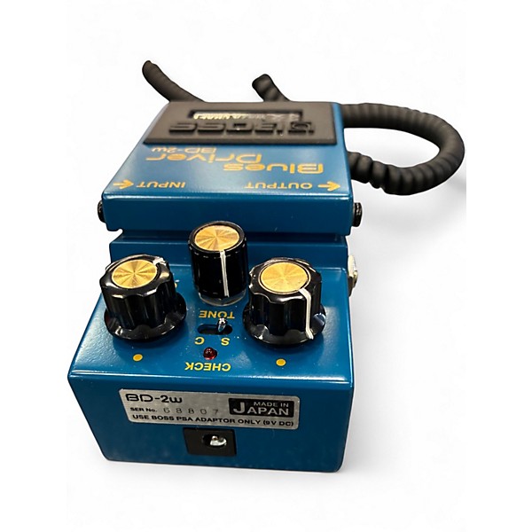Used BOSS BD2W Blues Driver Waza Craft Effect Pedal