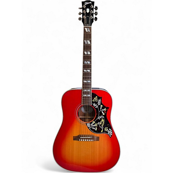 Used Gibson Hummingbird Vintage Standard Heritage Cherry Sunburst Acoustic Electric Guitar