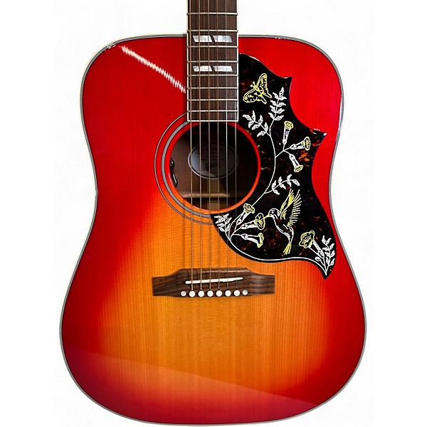 Used Gibson Hummingbird Vintage Standard Heritage Cherry Sunburst Acoustic Electric Guitar