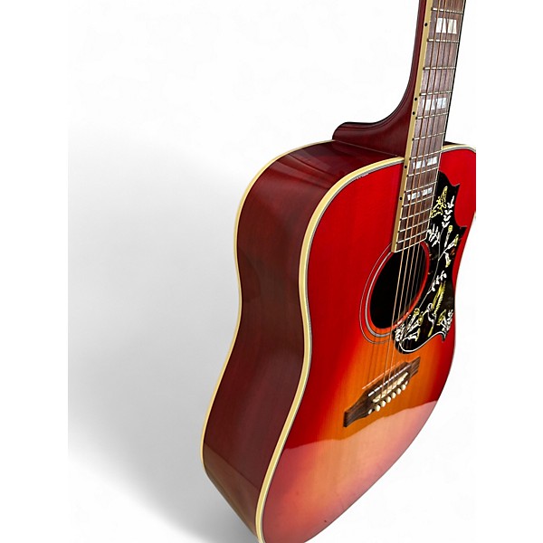 Used Gibson Hummingbird Vintage Standard Heritage Cherry Sunburst Acoustic Electric Guitar