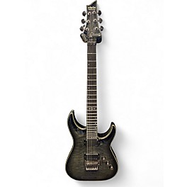 Used Schecter Guitar Research Hellraiser C1 Hybrid FR TRANS BLACK BURST Solid Body Electric Guitar
