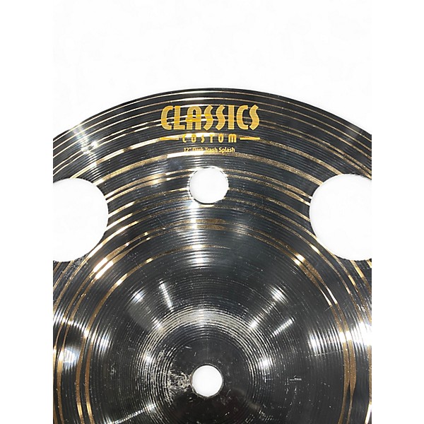 Used MEINL 12in CLASSICS CUSTOM DARK TRASH SPLASH Cymbal