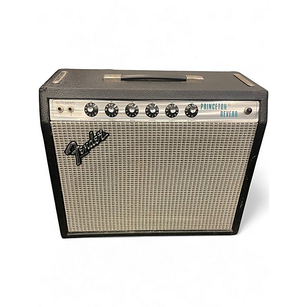 Vintage 1979 Fender 1979 Princeton Reverb Tube Guitar Combo Amp