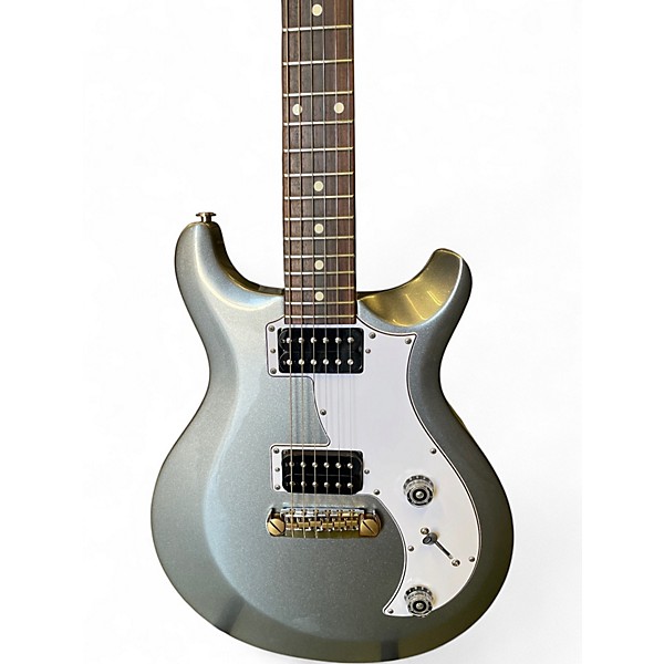 Used PRS S2 Mira Metallic Silver Solid Body Electric Guitar
