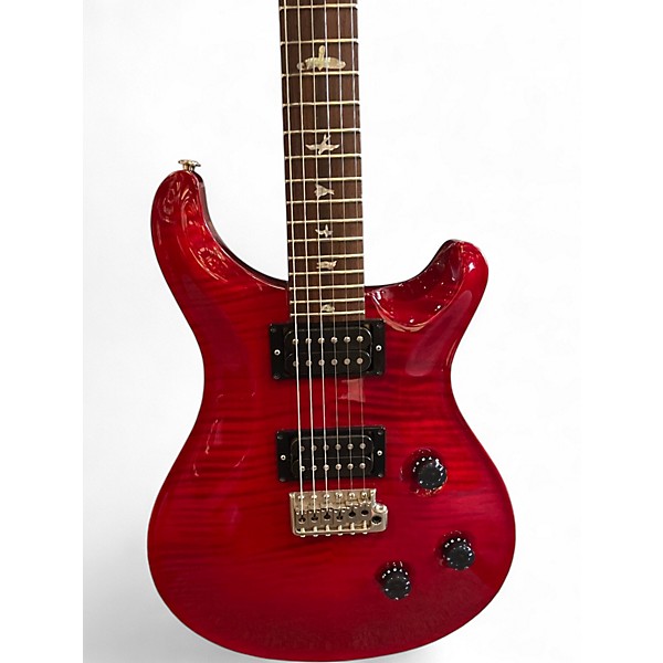 Used 2007 PRS Custom 24 10 Top Cherry Solid Body Electric Guitar