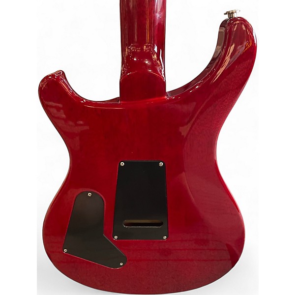 Used 2007 PRS Custom 24 10 Top Cherry Solid Body Electric Guitar