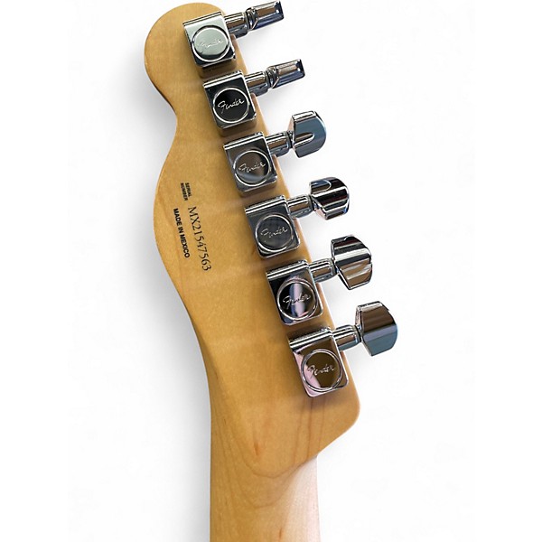 Used Partscaster Custom Tele 2 Tone Sunburst Solid Body Electric Guitar