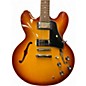 Used Epiphone ES355 2 Tone Sunburst Hollow Body Electric Guitar