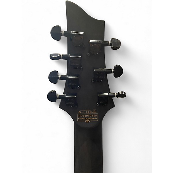 Used Schecter Guitar Research OMEN ELITE 7 Charcoal Solid Body Electric Guitar