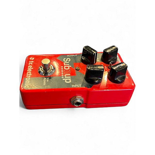 Used TC Electronic Sub N Up Octaver Effect Pedal