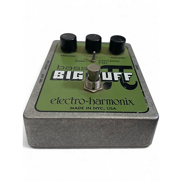 Used Electro-Harmonix XO Bass Big Muff Pi Distortion Effect Pedal