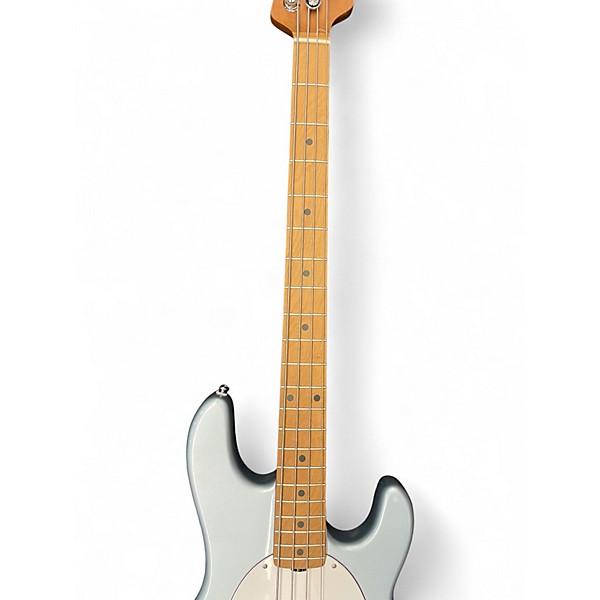 Used Sterling by Music Man Ray34 FIREMIST SILVER Electric Bass Guitar
