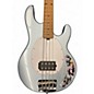 Used Sterling by Music Man Ray34 FIREMIST SILVER Electric Bass Guitar