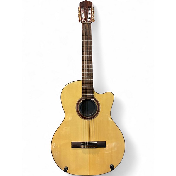 Used Kremona Rosa Luna Flamenco Antique Natural Classical Acoustic Electric Guitar