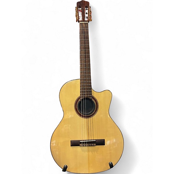 Used Kremona Rosa Luna Flamenco Antique Natural Classical Acoustic Electric Guitar