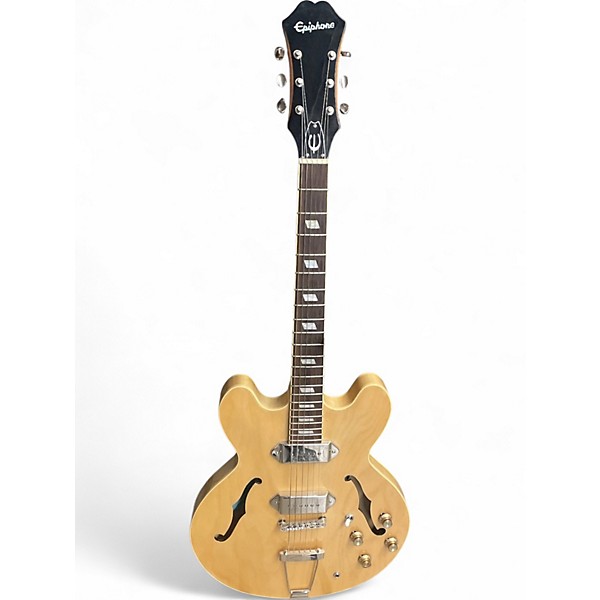 Used Epiphone Casino Natural Hollow Body Electric Guitar