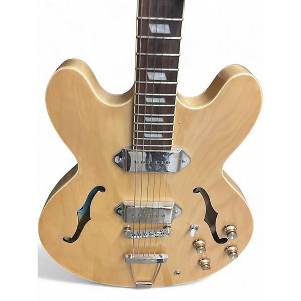 Used Epiphone Casino Natural Hollow Body Electric Guitar