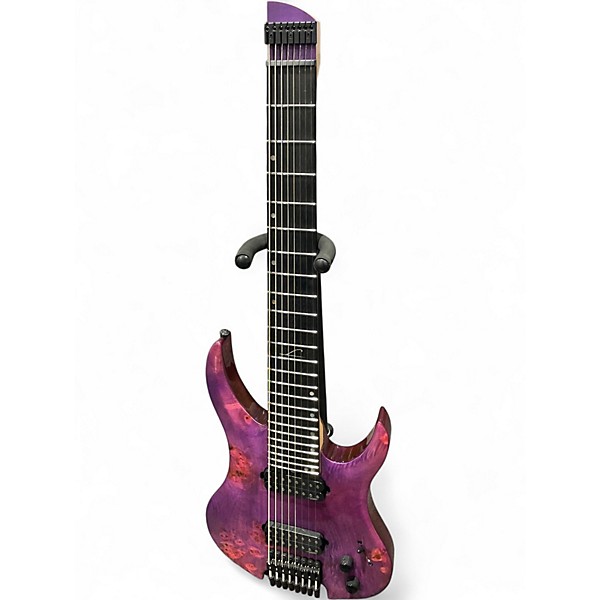 Used Legator Ghost 8 String Purple Solid Body Electric Guitar