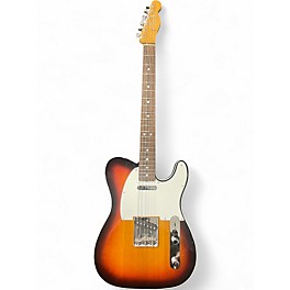 Used Fender PLEK'd American Orig '60s Telecaster 3 Color Sunburst Solid Body Electric Guitar