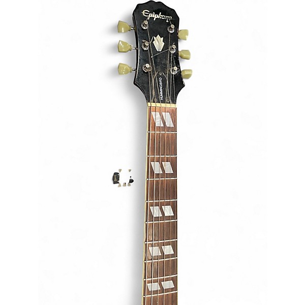 Used Epiphone Hummingbird 2 Tone Sunburst Acoustic Guitar
