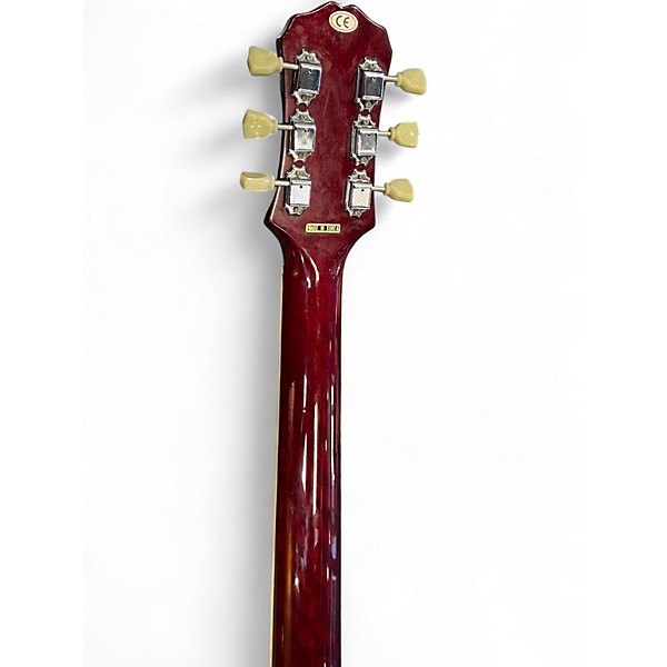 Used Epiphone Hummingbird 2 Tone Sunburst Acoustic Guitar
