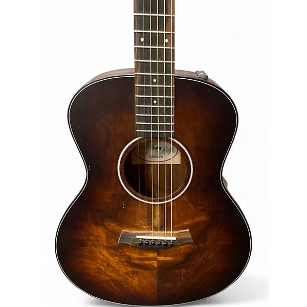 Used Taylor GS mini-e koa plus Tobacco Acoustic Electric Guitar