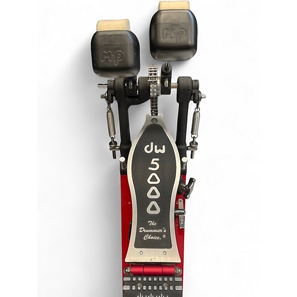 Used DW 5000 Series Double Double Bass Drum Pedal