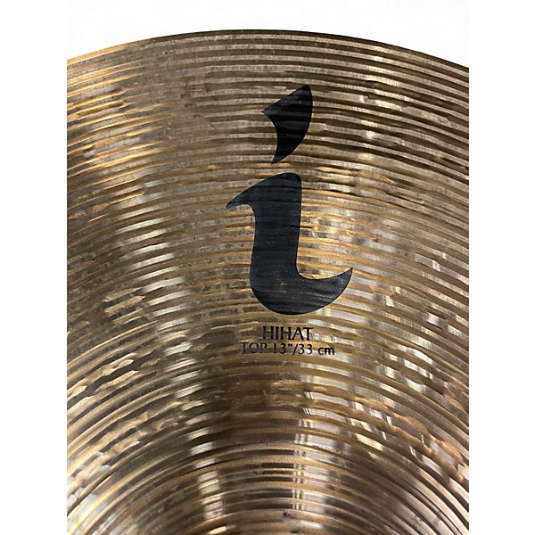 Used Zildjian 13in I Series Hi Hat Pair Cymbal