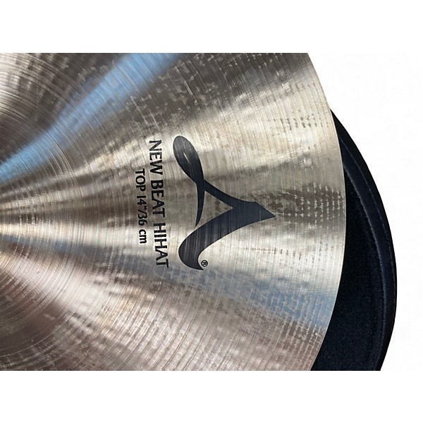 Used Zildjian 14in New Beat Hi Hat Pair Cymbal