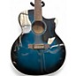 Used Guild F2512CE Blue Burst 12 String Acoustic Electric Guitar
