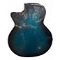 Used Guild F2512CE Blue Burst 12 String Acoustic Electric Guitar