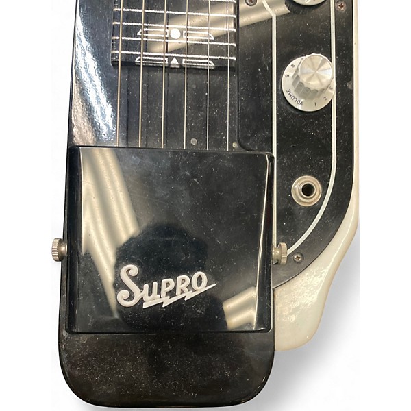 Vintage 1964 Supro Jet Airliner Lap Steel TUXEDO Solid Body Electric Guitar