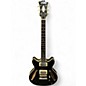 Used D'Angelico Excel Series Mini Dc Tour Black Hollow Body Electric Guitar thumbnail