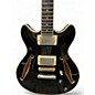 Used D'Angelico Excel Series Mini Dc Tour Black Hollow Body Electric Guitar