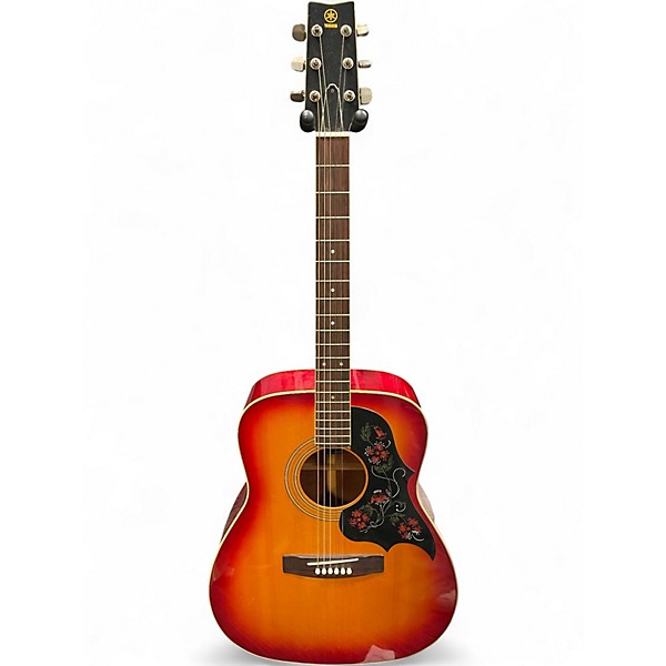 Used Yamaha FG295S Cherry Sunburst Acoustic Guitar