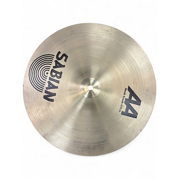 Used SABIAN 16in AA Rock Crash Brilliant Cymbal
