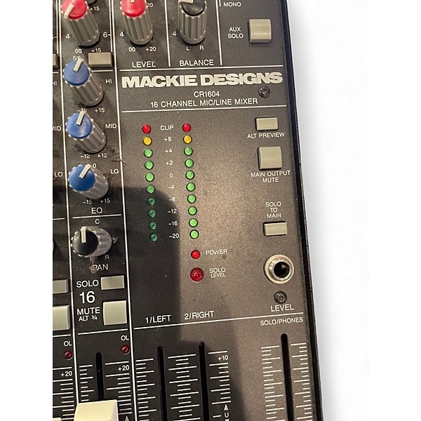 Used Mackie 1604-VLZ PRO Unpowered Mixer | Guitar Center