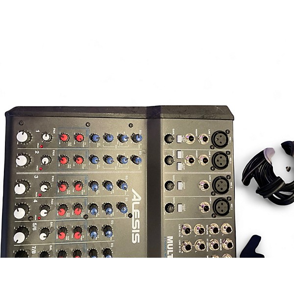 Used Alesis MultiMix 8 USB 8-Channel Unpowered Mixer
